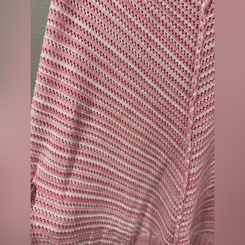 ‼️‼️White Birch Pink Striped Women's Sweater - Picture 5 of 7